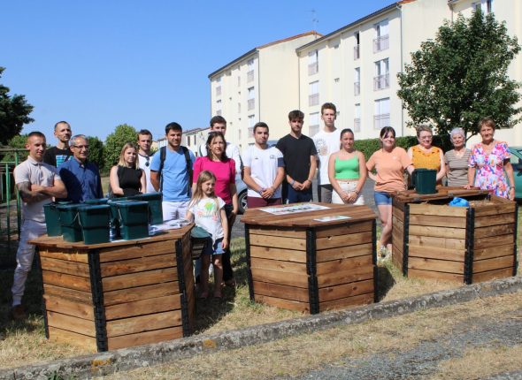 De nouveaux composteurs de quartier à Ruffec